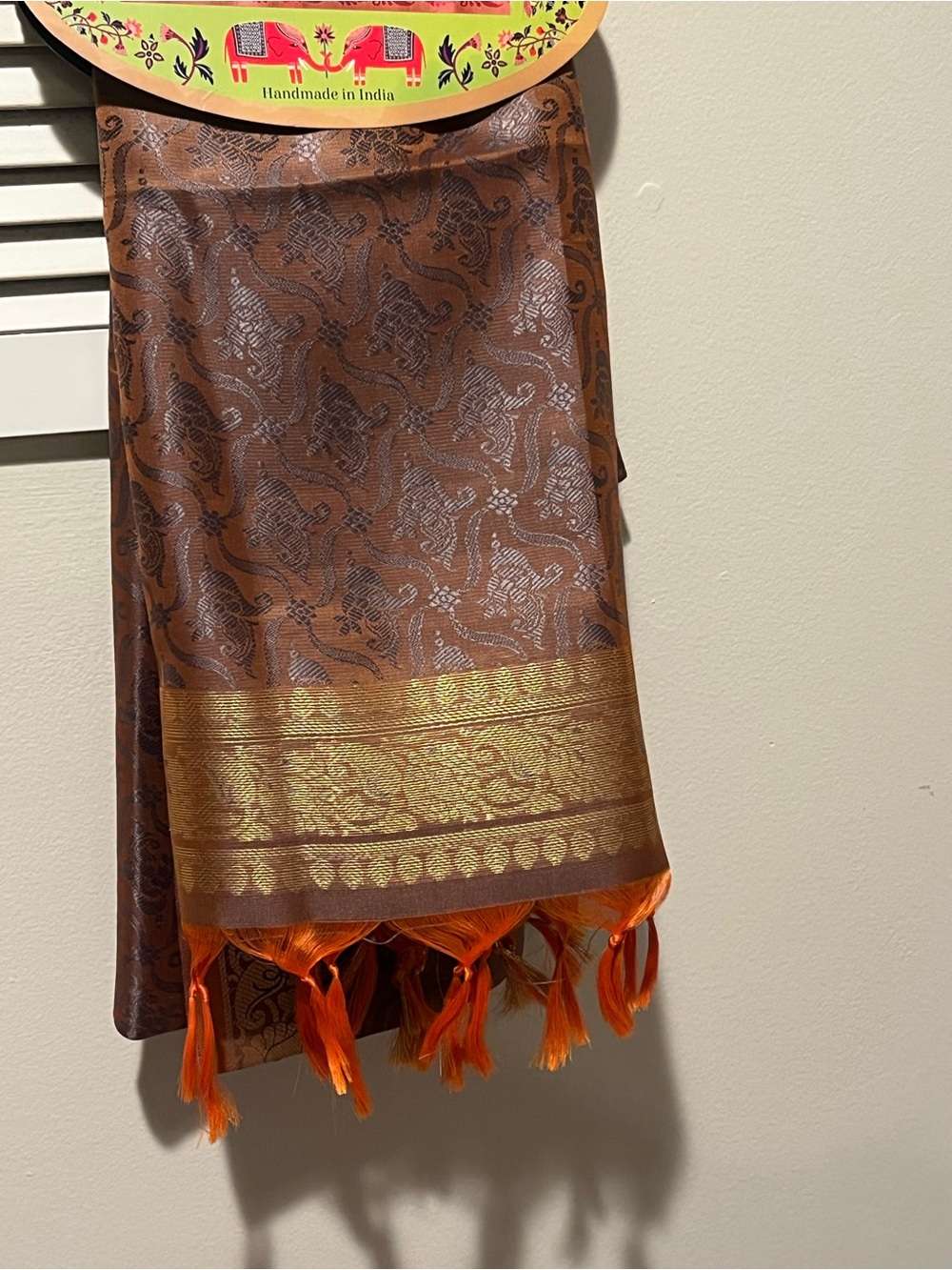 Kiran Silk Jamawar Silk Scarf Shawl